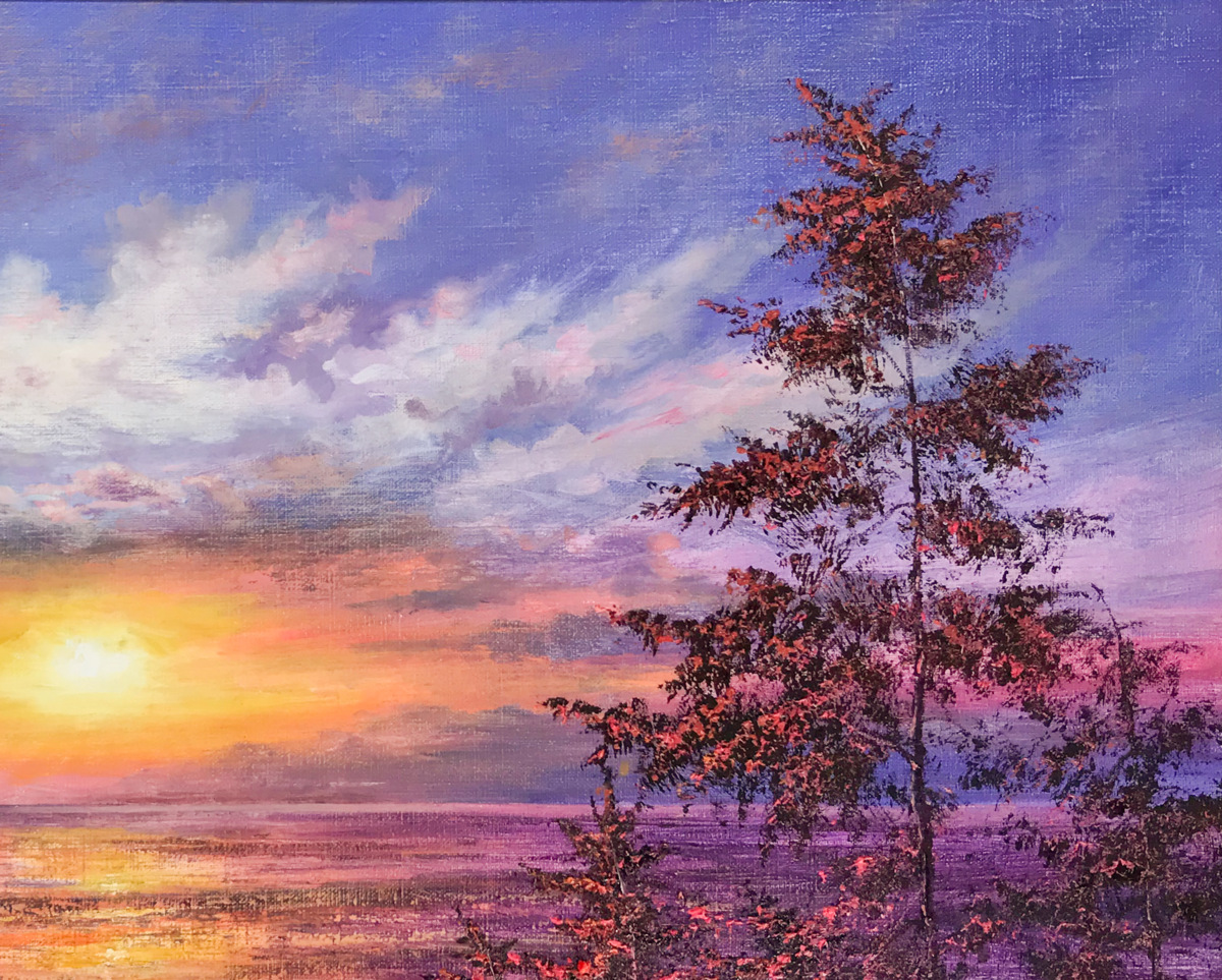 スィベル・ギュレー○油彩30号『おしゃべりな恋/Celebrating Passions