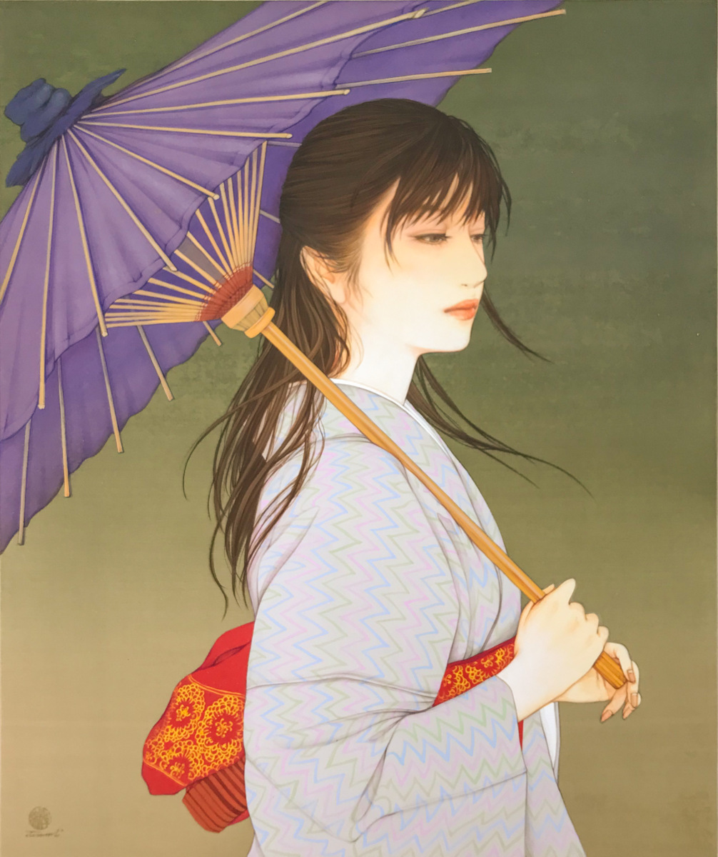 坂根輝美(1978-)○美人画づくし掲載の人気完売作家『記憶』現代美人画8