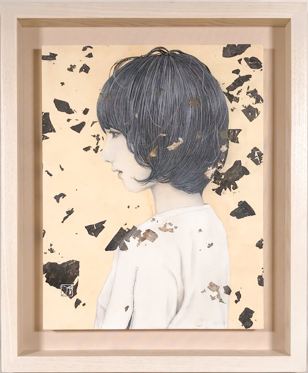 川島優(1988-) 現代美人画6号『Recipient』 損保ジャパン美術賞